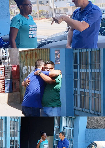 Capitão Vitor visita o bairro Cachoeira do Vale e ouve as demandas dos moradores