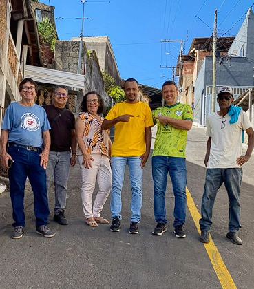 Capitão Vitor realiza visitas ao lado de pré-candidato a vereador no bairro Bela Vista